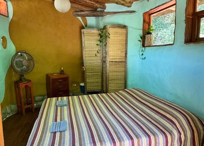 Habitacion Con Bano Privado En Casa Ecologica A 700 Mts De La Plaza